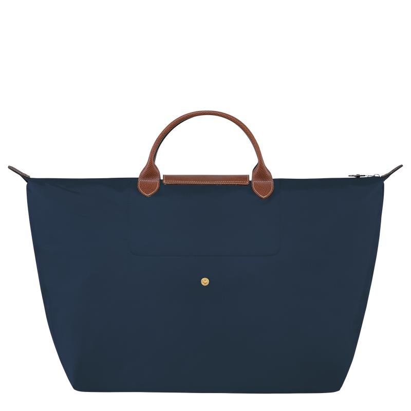 Men's Longchamp Le Pliage Original S Travel Bags Navy | USPLE-0968