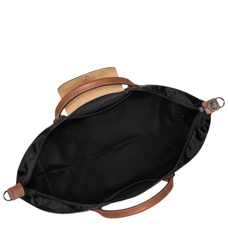 Men's Longchamp Le Pliage Original expandable Travel Bags Black | VZBIH-3596