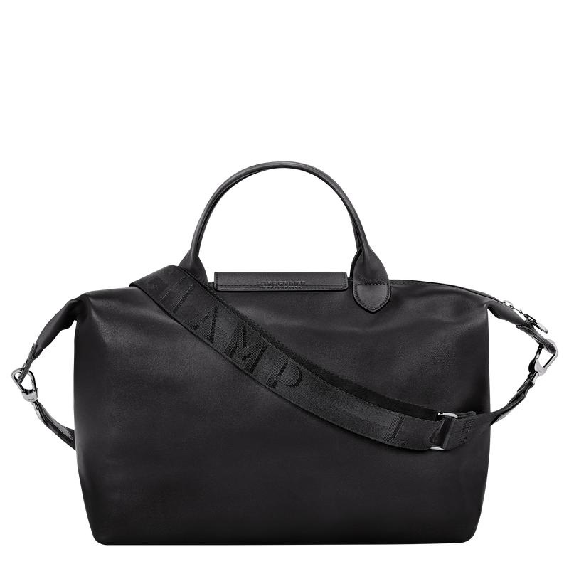 Men's Longchamp Le Pliage Xtra L Handbags Black | BPTIE-0459