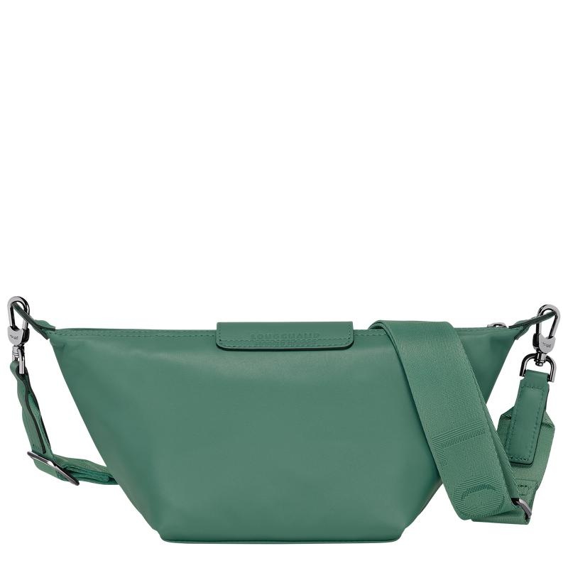 Men's Longchamp Le Pliage Xtra XS Crossbody Bags Sage Green | DKJIS-8710