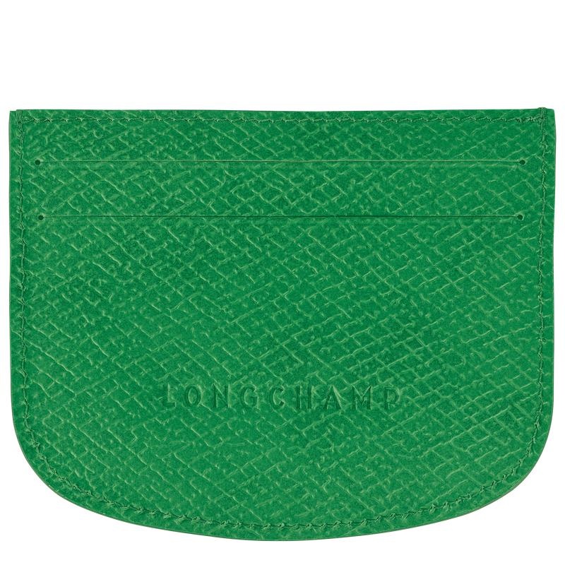 Men's Longchamp Épure Cardholders Green | CYFIX-6241