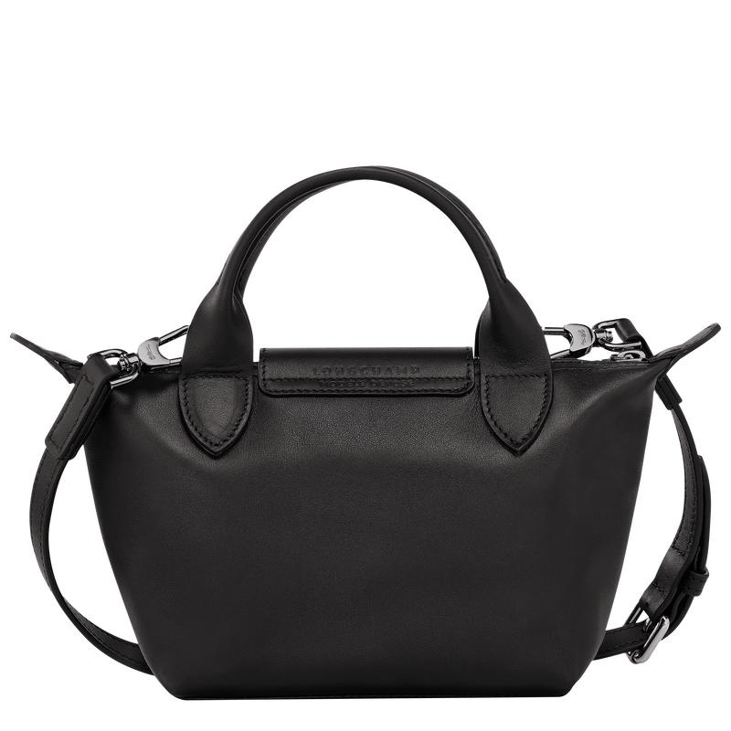 Men's Longchamp x Robert Indiana XS Handbags Black | BTKAO-1843