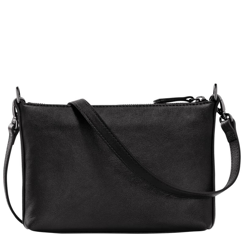 Women's Longchamp 3D S Crossbody Bags Black | AYUHT-8491