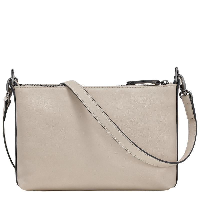 Women's Longchamp 3D S Crossbody Bags Clay Grey | TOVSB-1947