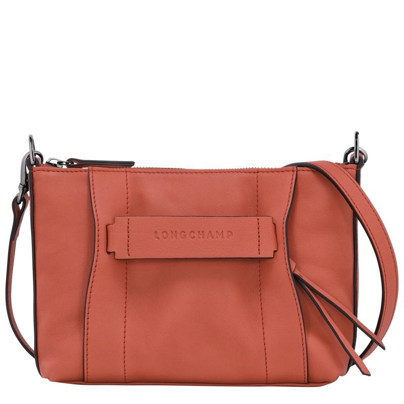 Women\'s Longchamp 3D S Crossbody Bags Sienna Red | RMJLC-4273