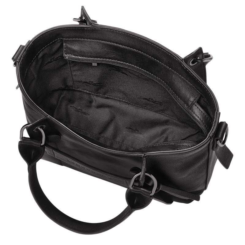 Women's Longchamp 3D S Handbags Black | NZSQU-3625