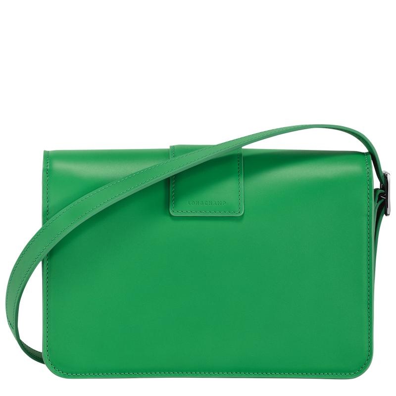 Women's Longchamp Box-Trot M Crossbody Bags Lawn Green | XNWVC-7065