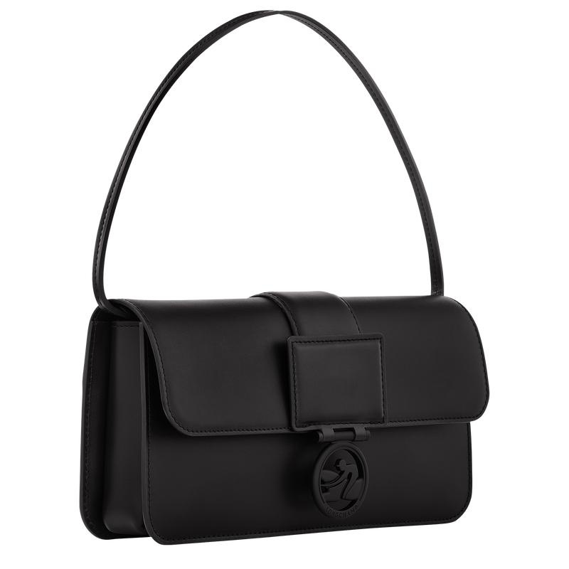 Women's Longchamp Box-Trot M Shoulder bag Shoulder Bags Black | MUOVI-1926