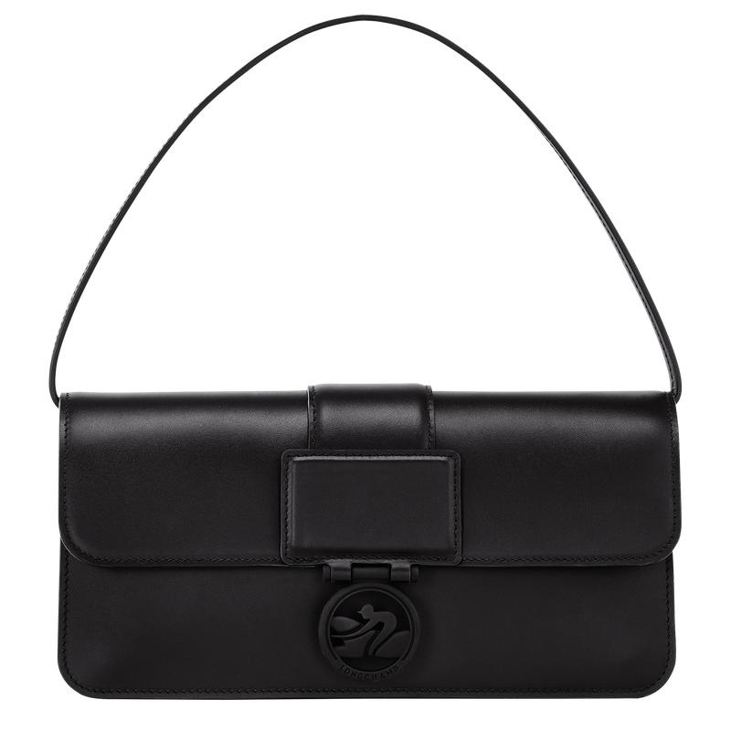 Women\'s Longchamp Box-Trot M Shoulder bag Shoulder Bags Black | MUOVI-1926
