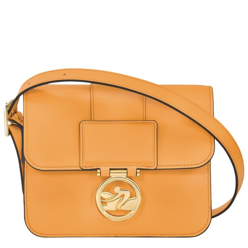 Women\'s Longchamp Box-Trot S Crossbody Bags Apricot Orange | HBQKJ-2489