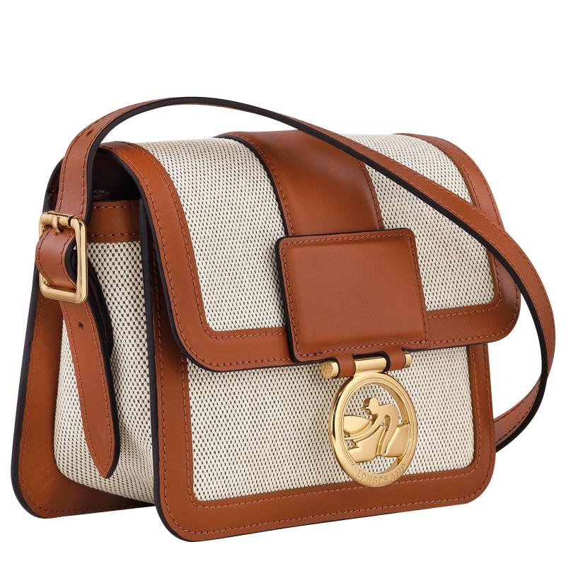 Women's Longchamp Box-Trot S Crossbody Bags Cognac Brown | QRFUI-6214