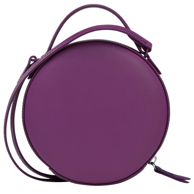 Women's Longchamp Box-Trot XS Crossbody Bags Violet Purple | ZCMGT-9260