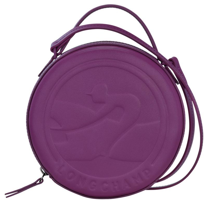 Women\'s Longchamp Box-Trot XS Crossbody Bags Violet Purple | ZCMGT-9260