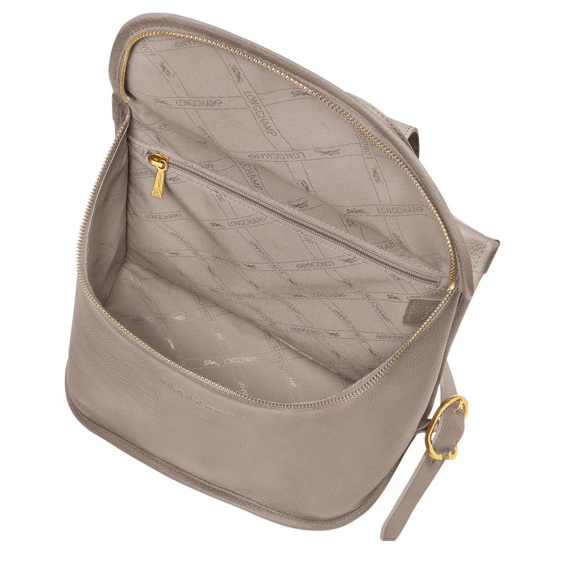 Women's Longchamp Le Foulonné Backpacks Turtledove Grey | PBSEW-4270