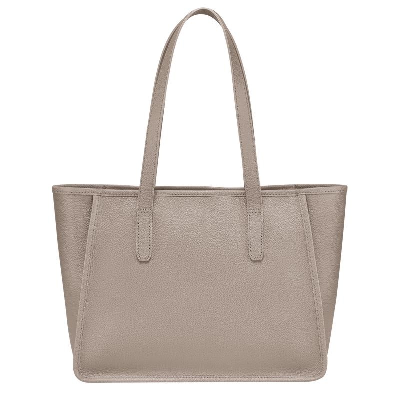 Women's Longchamp Le Foulonné L Tote Bag Turtledove Grey | URPEX-6823