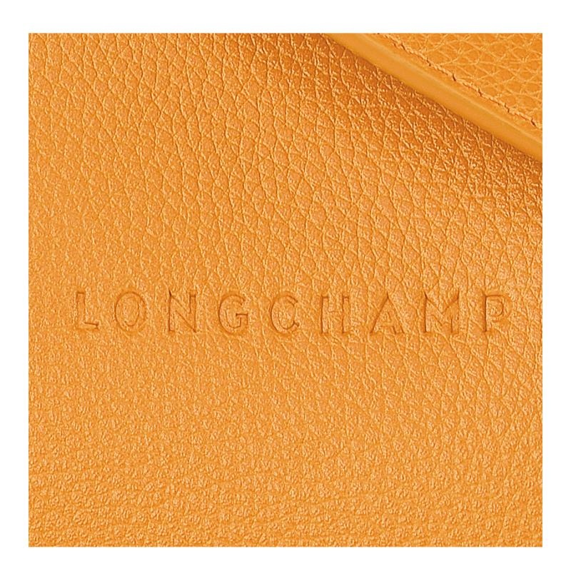 Women's Longchamp Le Foulonné M Crossbody Bags Apricot Orange | UHQEN-3480