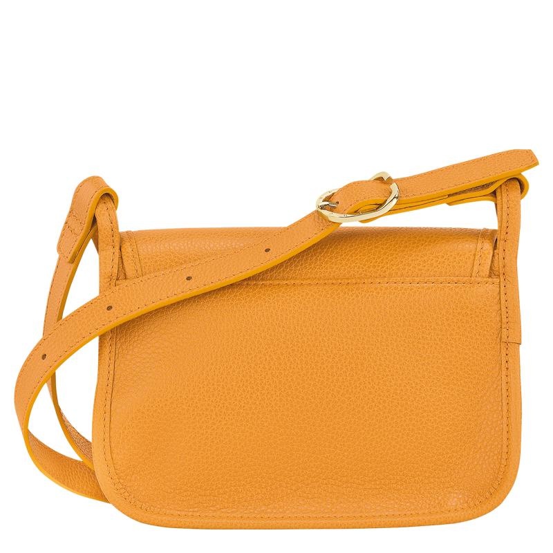 Women's Longchamp Le Foulonné S Crossbody Bags Apricot Orange | ZJFMC-8793