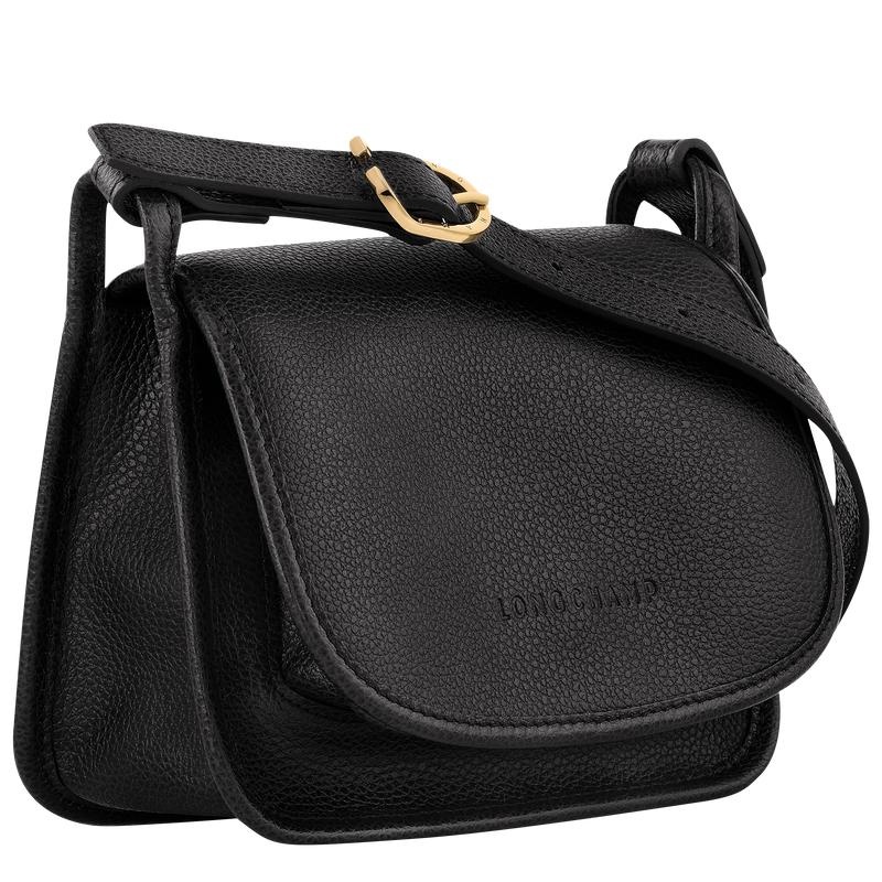 Women's Longchamp Le Foulonné S Crossbody Bags Black | JHDBL-2501