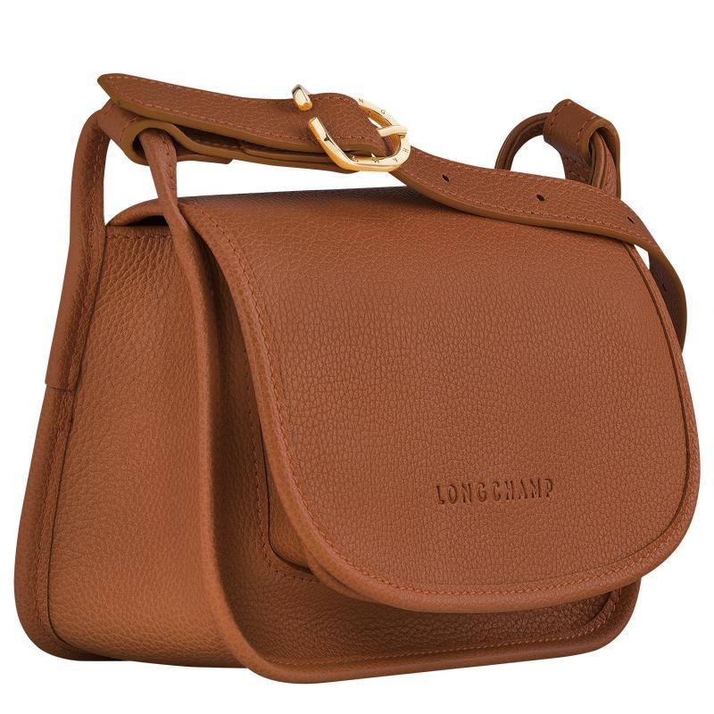 Women's Longchamp Le Foulonné S Crossbody Bags Caramel Brown | ZUGQN-0598