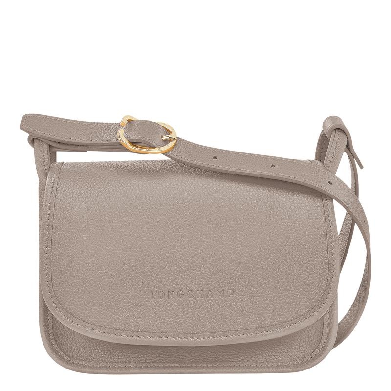 Women\'s Longchamp Le Foulonné S Crossbody Bags Turtledove Grey | BOYAI-7368