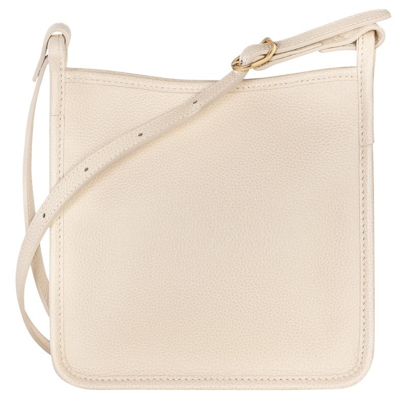 Women's Longchamp Le Foulonné S Crossbody Bags Paper White | TEQSY-6127