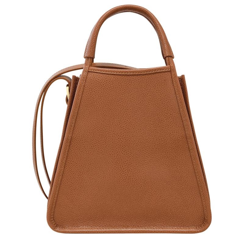 Women's Longchamp Le Foulonné S Handbags Caramel Brown | EPABL-3087