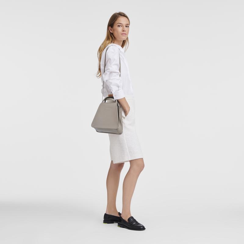 Women's Longchamp Le Foulonné S Handbags Turtledove Grey | AHOQK-9584