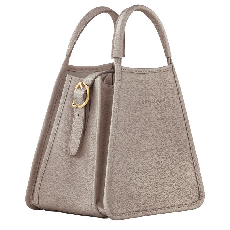 Women's Longchamp Le Foulonné S Handbags Turtledove Grey | AHOQK-9584