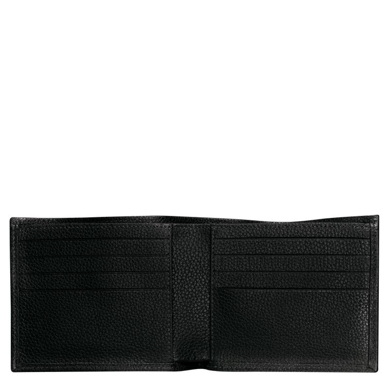 Women's Longchamp Le Foulonné Wallets Black | ZGMHJ-1940