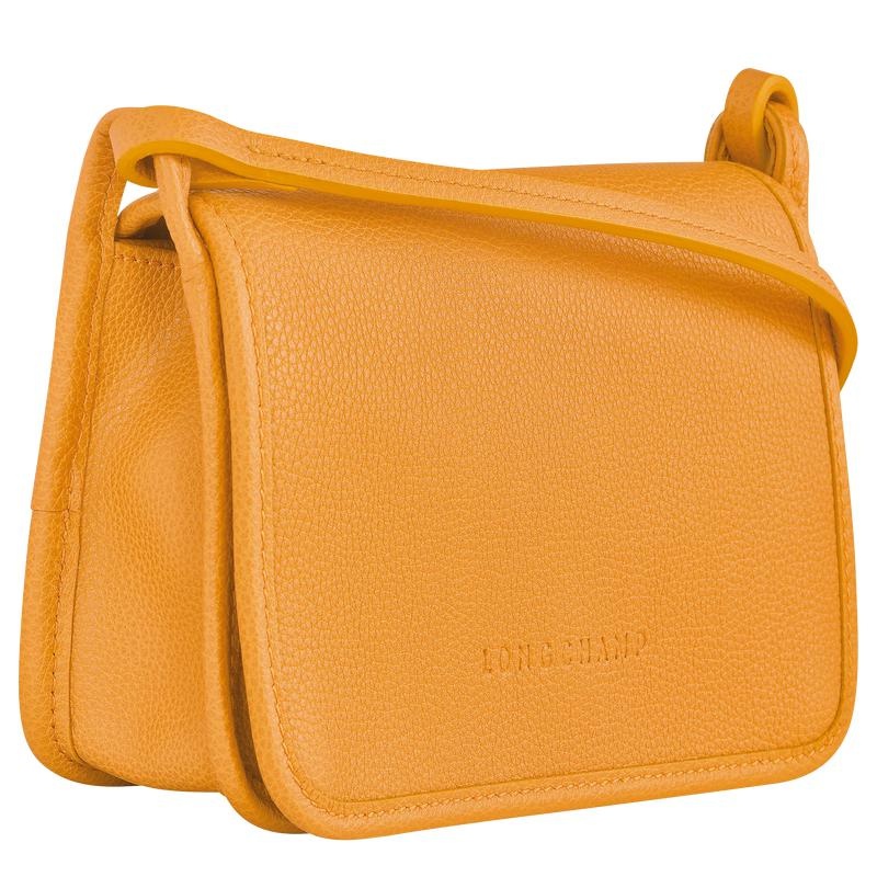 Women's Longchamp Le Foulonné XS Clutch Bag Apricot Orange | VCQUW-3092