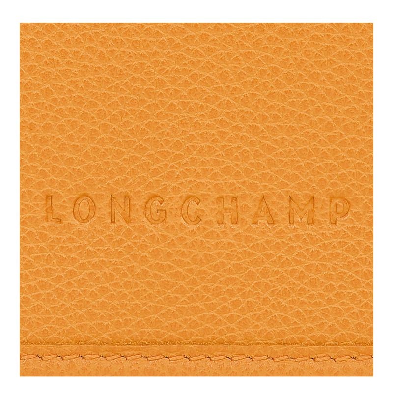 Women's Longchamp Le Foulonné XS Clutch Bag Apricot Orange | VCQUW-3092