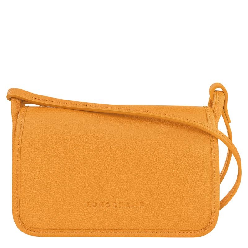 Women\'s Longchamp Le Foulonné XS Clutch Bag Apricot Orange | VCQUW-3092