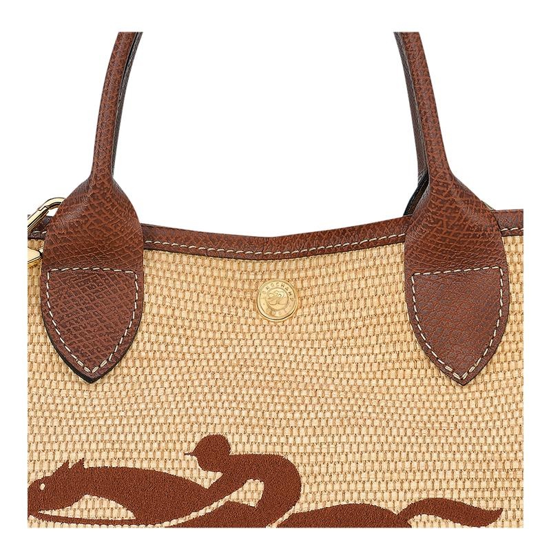 Women's Longchamp Le Panier Pliage S Basket Bag Brown | EPMUT-7604