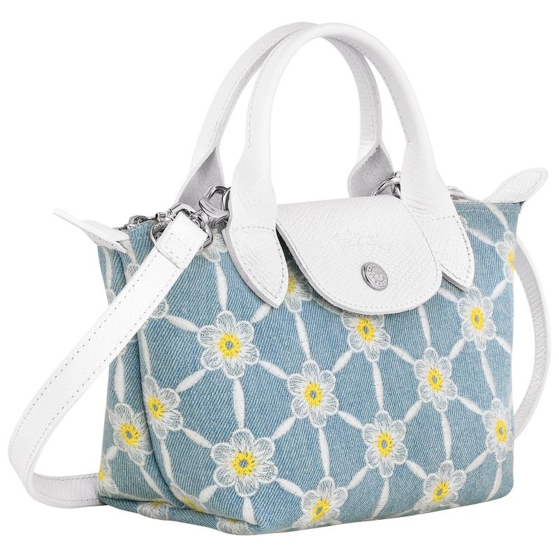 Women's Longchamp Le Pliage Collection XS Handbags Sky Blue | PKCLS-0296