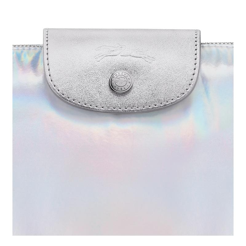 Women's Longchamp Le Pliage Collection XS Crossbody Bags Silver | GTMDL-1846