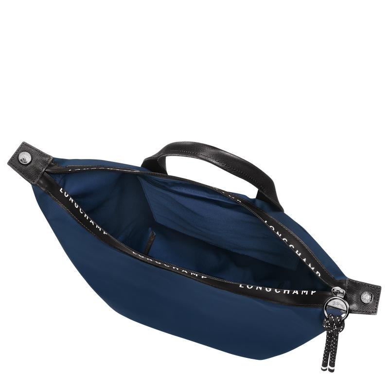 Women's Longchamp Le Pliage Energy L Backpacks Navy | FGNSC-9413