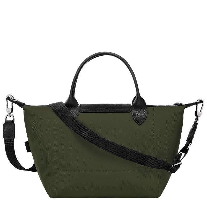 Women's Longchamp Le Pliage Energy S Handbags Khaki | RNGXO-6931