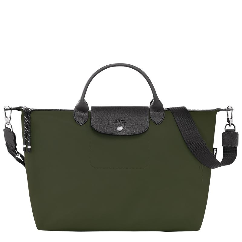 Women\'s Longchamp Le Pliage Energy XL Handbags Khaki | IGZVT-8720