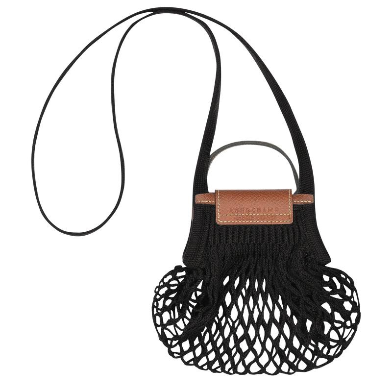 Women's Longchamp Le Pliage Filet XS Mesh Bag Black | MUIGX-4580