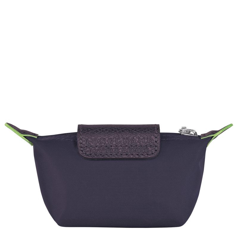 Women's Longchamp Le Pliage Green Coin Purses Bilberry Purple | ODIVN-8641