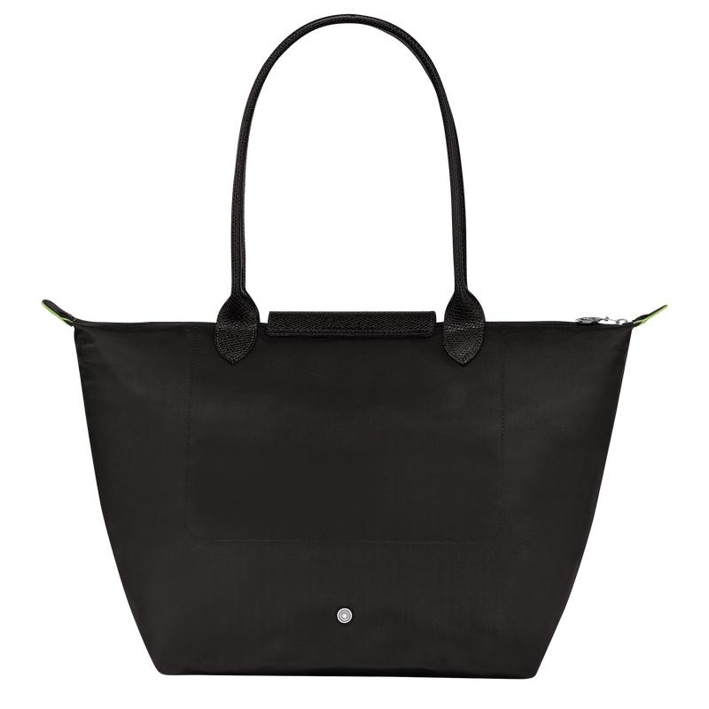 Women's Longchamp Le Pliage Green L Tote Bag Black | PNWBY-2753