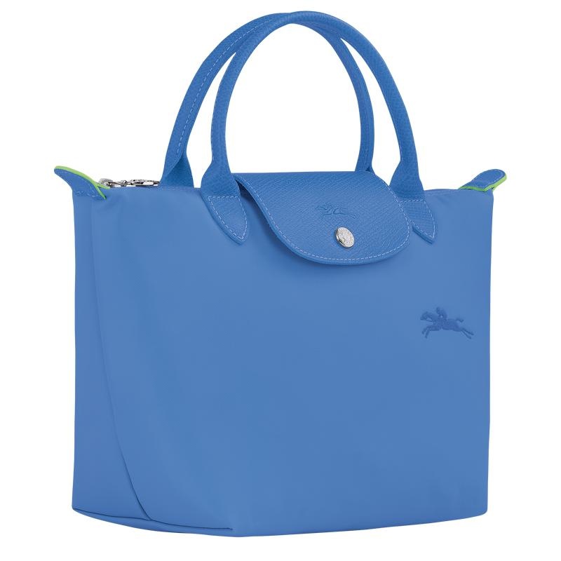 Women's Longchamp Le Pliage Green S Handbags Cornflower Blue | LGVPB-4713