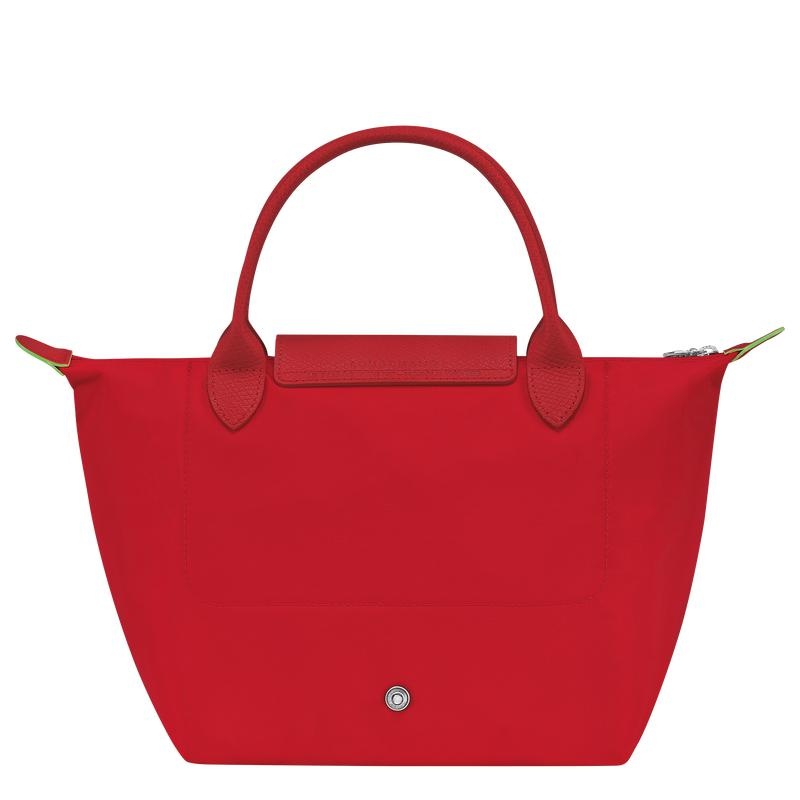 Women's Longchamp Le Pliage Green S Handbags Tomato Red | GKYBX-8470