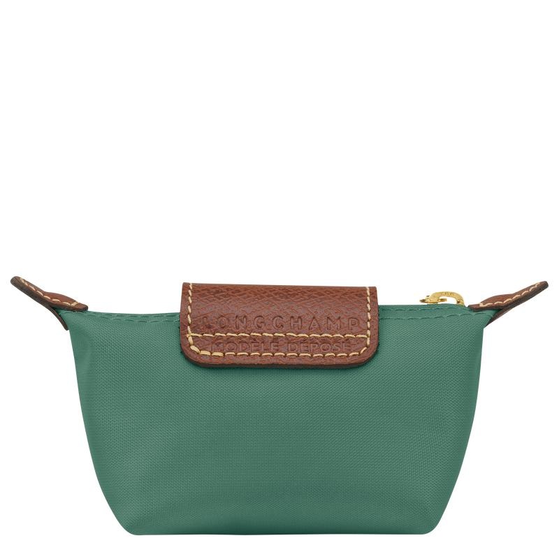 Women's Longchamp Le Pliage Original Coin Purses Sage Green | LHORV-7890