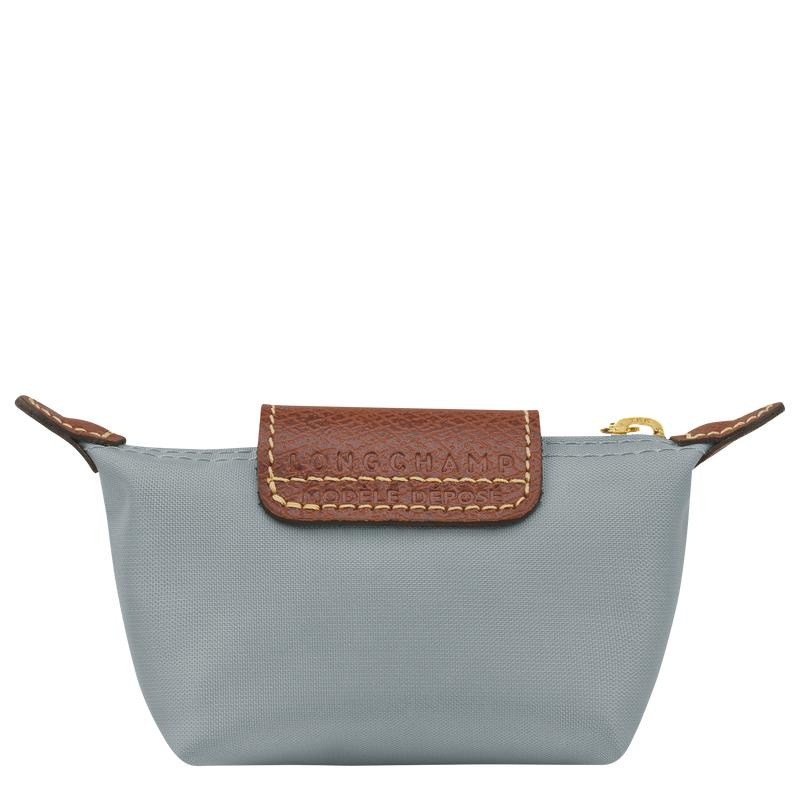 Women's Longchamp Le Pliage Original Coin Purses Steel Grey | EQMHR-6230