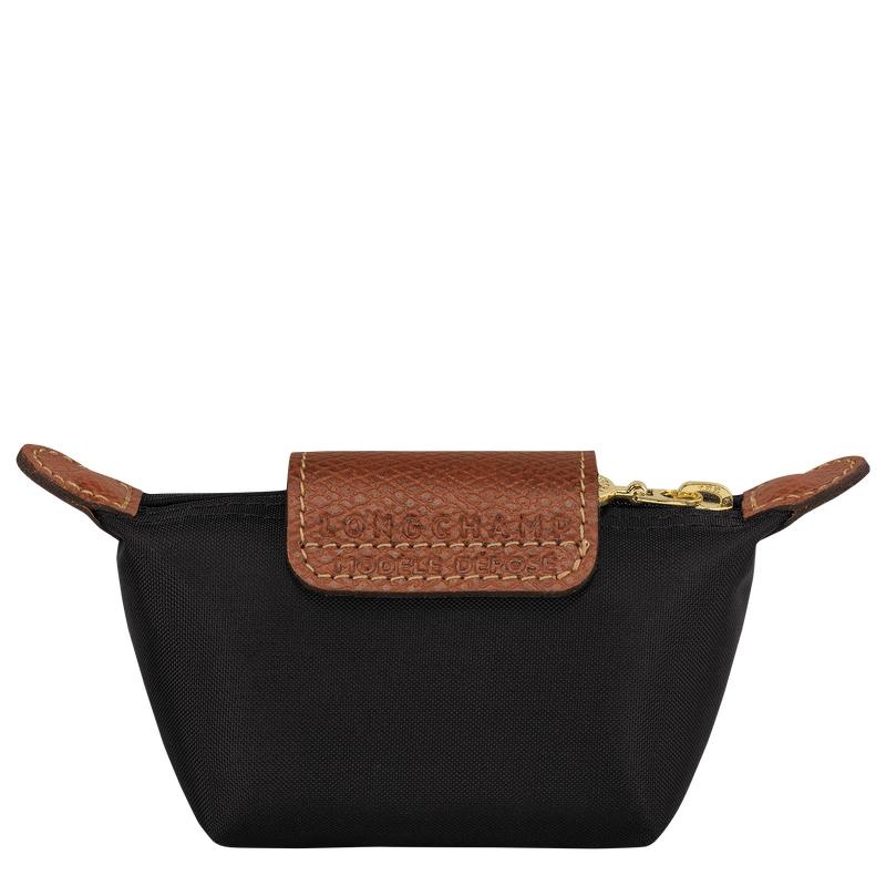 Women's Longchamp Le Pliage Original Coin Purses Black | EOXSV-6105