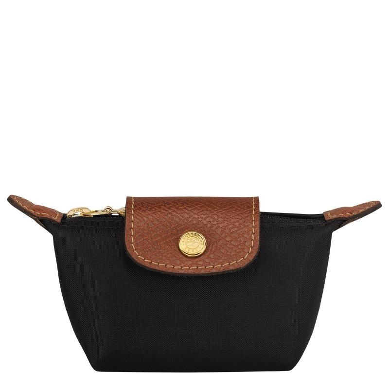 Women\'s Longchamp Le Pliage Original Coin Purses Black | EOXSV-6105