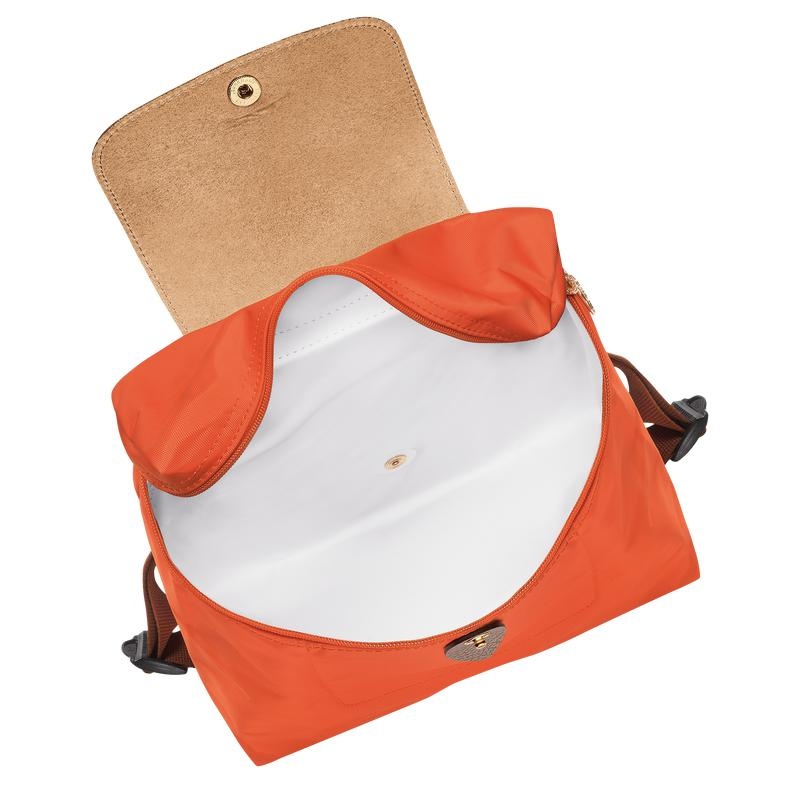 Women's Longchamp Le Pliage Original M Backpacks Orange | AUPQX-5791