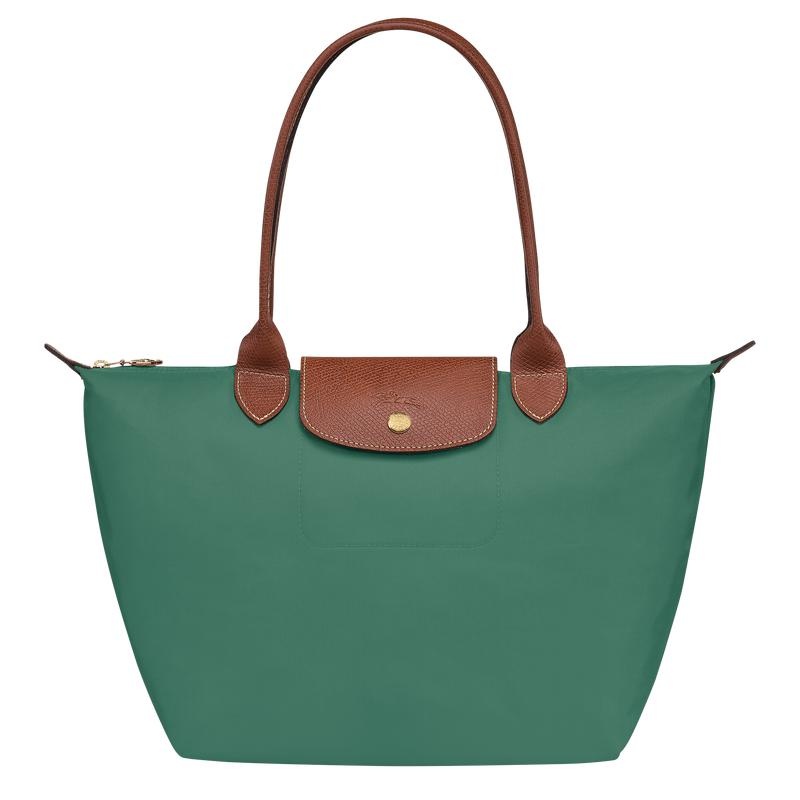Women\'s Longchamp Le Pliage Original M Tote Bag Sage Green | IFYDL-8769