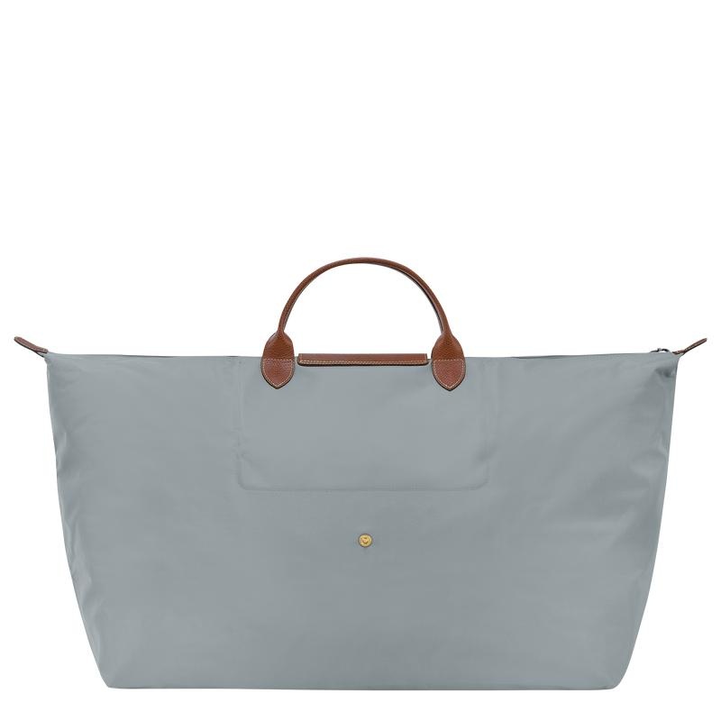 Women's Longchamp Le Pliage Original M Travel Bags Steel Grey | KVHMG-4095